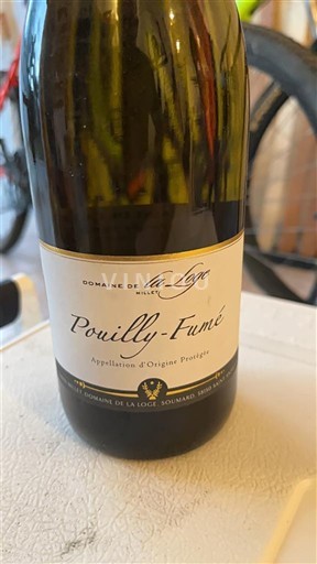 Thung lũng sông Loire Pouilly-fumé Domaine La Loge Không niên vụ