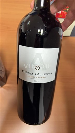 Bordeaux Lalande-de-pomerol Château Allegria 2024