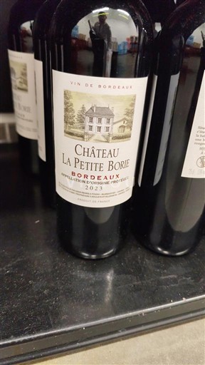 Bordeaux Château La Petite Borie 2023