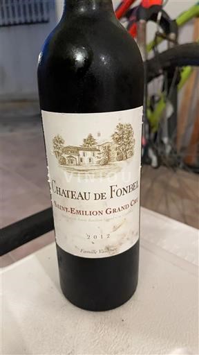 Bordeaux Saint-Émilion Grand Cru Château Fonbel 2012
