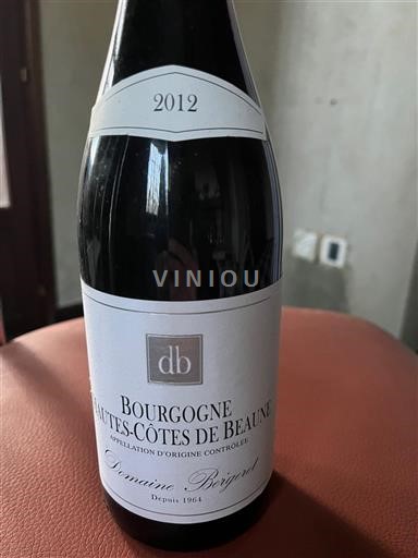 Borgoña No especificado Domaine Bergerel 2012