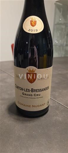 Borgoña Corton-Bressandes Grand Cru Domaine Nudant 2019