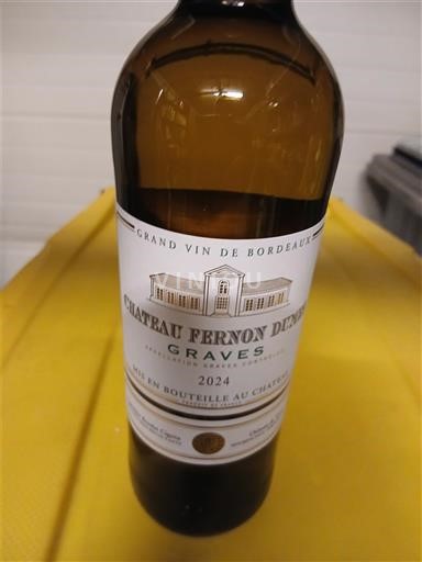 Bordeaux Graves Château Fernon Dumez 2024