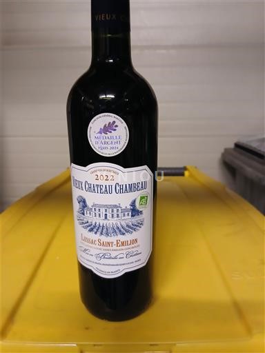 Bordeaux Lussac-saint-émilion Château Vieux Château Chambeau 2022