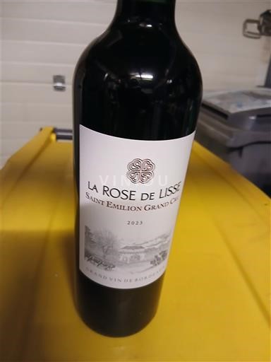 Burdeos Saint-Émilion Gran Cru Grand Cru La Rose de Lisse 2023