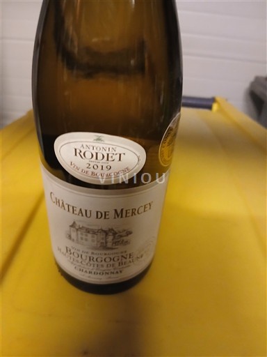 Borgogna Hautes Côtes de Beaune Château Mercey Chardonnay 2019