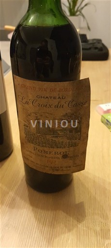 Bordeaux Pomerol Château La Croix du Casse 1967