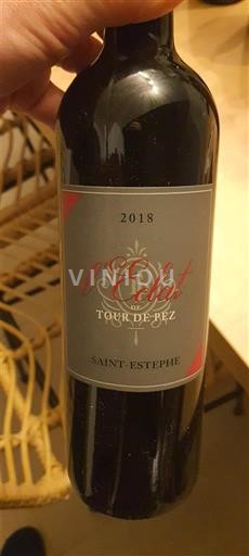 Bordeaux Saint-Estèphe Tour de Pez L'Éclat 2018