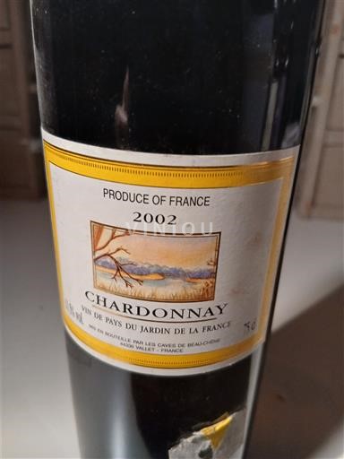 Vallée de la Loire Les Caves de Beauchêne Chardonnay 2002