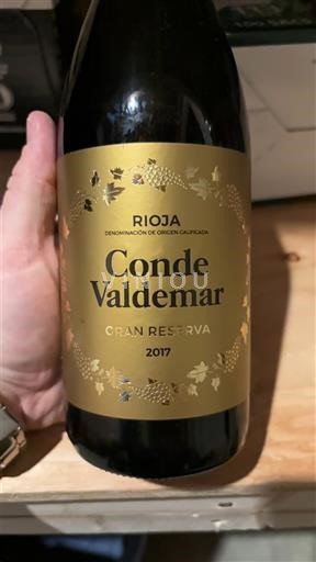 La Rioja Rioja Conde Valdemar Gran Reserva 2017