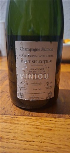Champagne Sâm-panh Champagne Salmon Collection Montgolfier Brut Sélection 2022