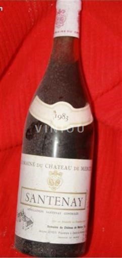Burgundsko Santenay Domaine Château de Mercey 1983