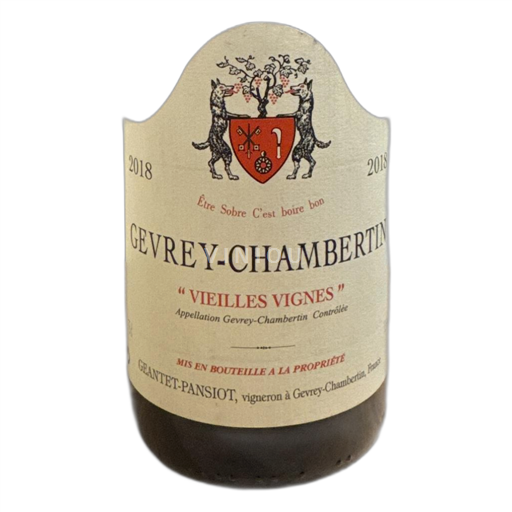 Borgoña Gevrey-Chambertin Geantet-Pansiot Vieilles Vignes 2018