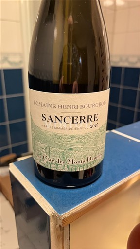 Thung lũng sông Loire Sancerre. Domaine Henri Bourgeois La Côte des Monts Damnés 2023