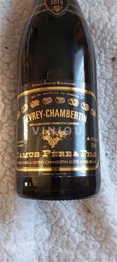 Borgoña Gevrey-Chambertin Domaine Camus Père & Fils 2019