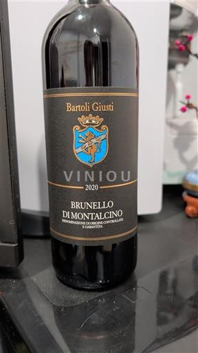 Toscana Brunello di Montalcino Bartoli Giusti 2020