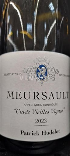 Borgogna Meursault Patrick Hudelot Vieilles Vignes 2023