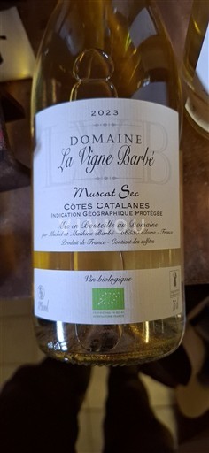Linguadoca e Rossiglione Côtes catalanes Domaine La Vigne Barbé 2023