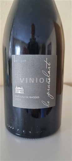 Tây Nam Gaillac Château Rhodes Le Prunelart 2020