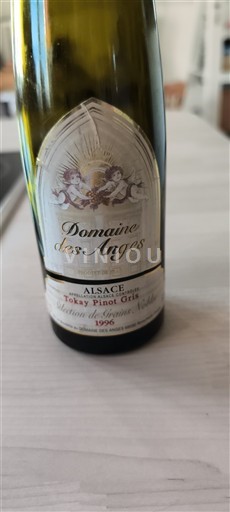 Alsace Sélection de Grains Nobles Domaine S Anges 1996