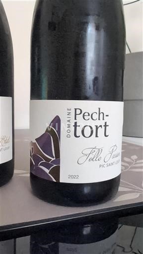 Langvedok Pic-saint-loup Domaine Pech-Tort Folle Passion 2022