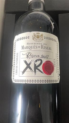 La Rioja Rioja Marqués de Riscal XR Reserva 2017