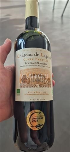 Bordeaux Bordeaux Supérieur Château Lagarde Prestige 2021