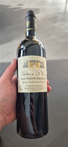 Burdeos Saint-Émilion Gran Cru Grand Cru Château L'Orac 2014