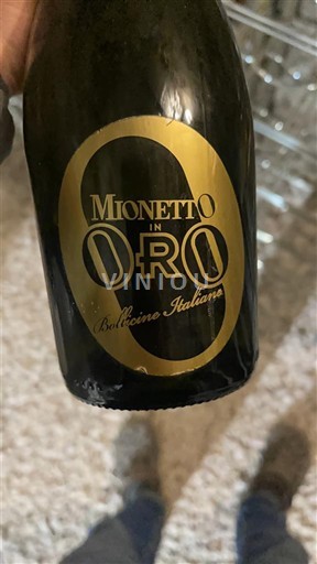 Vénétie Prosecco Mionetto Oro Không niên vụ