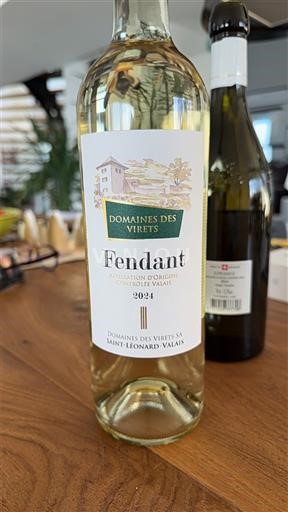 Valais Fendant Domaine Domaines des Virets 2024