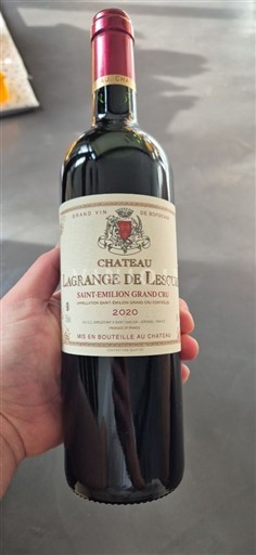 Burdeos Saint-Émilion Gran Cru Grand Cru Château Lagrange de Lescun 2020