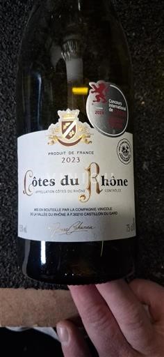 Rhônevallei Côtes-du-rhône La Compagnie Vinicole 2023