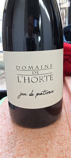 Langvedok Minervois Domaine L'Horte Jeu de patience 2023
