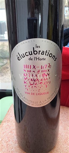 Linguadoca e Rossiglione Coteaux di Peyriac Domaine L'Horte Les Élucubrations Senza annata