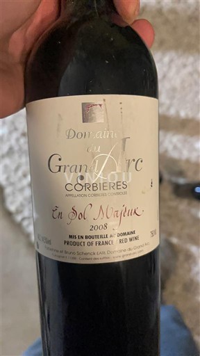 Langvedok Corbières Domaine Grand Arc En Sol Majeur 2008