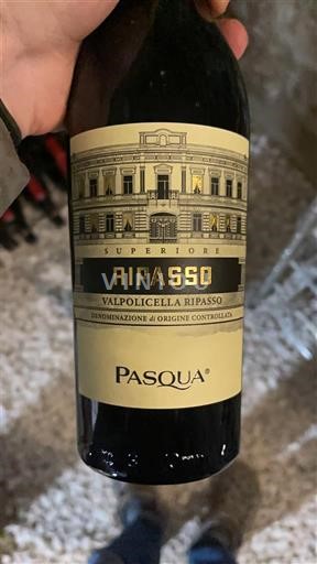 Vénétie Valpolicella Ripasso Pasqua Ripasso Superiore 2022