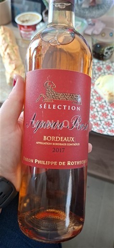 Burdeos Bordeaux Baron Philippe de Rothschild Sélection Agneau Rosé 2017