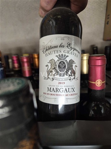 Bordeaux Margaux Château Les Eyquems Hautes Graves 2019