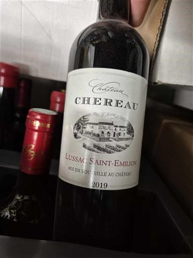 Bordeaux Lussac-saint-émilion Château Chereau 2019