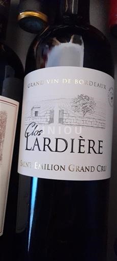 Burdeos Saint-Émilion Gran Cru Grand Cru Clos Lardière Sin añada
