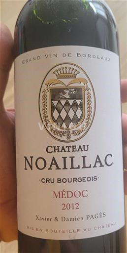 Bordeaux Médoc Château Noaillac 2012