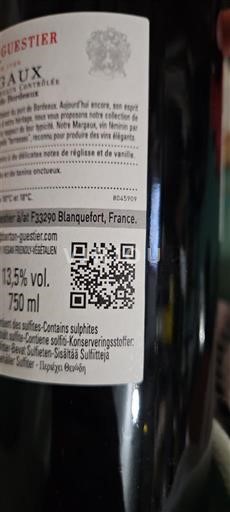 Burdeos Bordeaux Barton & Guestier Sin añada