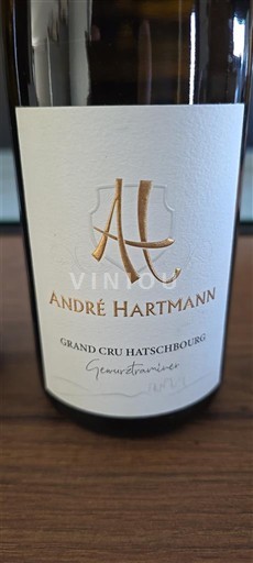 Elsass Alsace Grand Cru Grand Cru André Hartmann Gewurtraminer Grand Cru HATSCHBOURG 2023