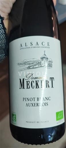 Alsazia Domaine Meckert Pinot Blanc Auxerrois 2023
