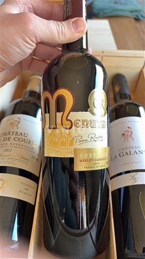 Burdeos Bordeaux Menuts 2019