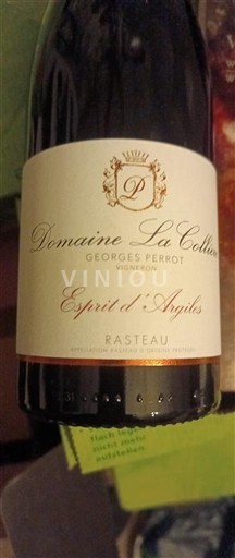 Valle del Rodano Rasteau Domaine La Collière Esprit d'Argiles 2021