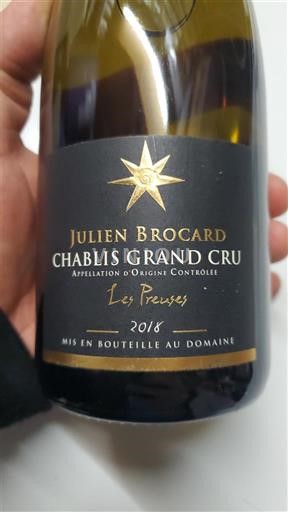 Bourgogne Chablis Grand Cru Julien Brocard Les Preuses 2018