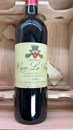 Бордо Сен-Емільйон Château Hyon la Fleur 2016