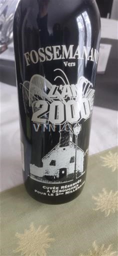 Loire-dalen Fossemanant Réservée Les Bougies pour le 3ème Millénaire 1998