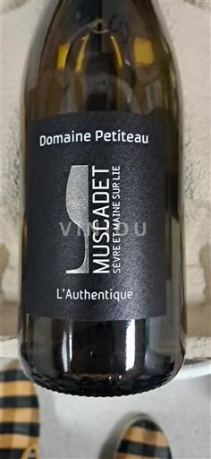 Vallée de la Loire Domaine Petiteau L'Authentique 2024